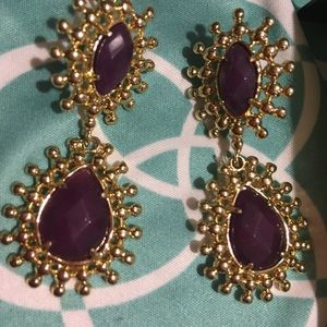 Rare and beautiful purple Kendra Scott.